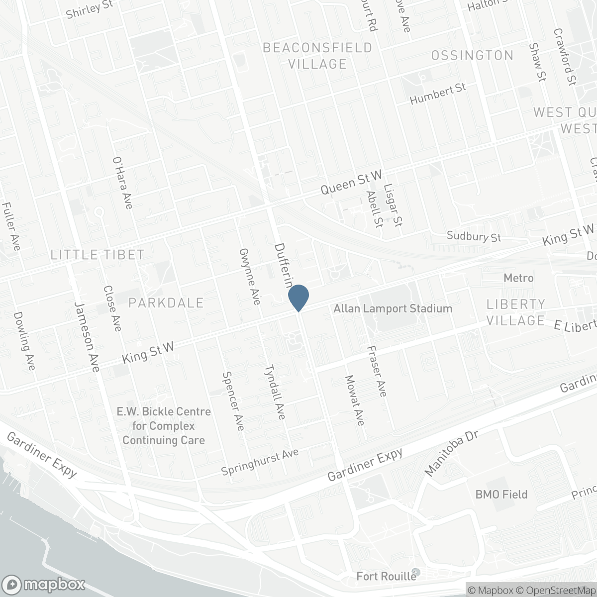 1209 - 285 DUFFERIN STREET, Toronto, Ontario M6K 1E6